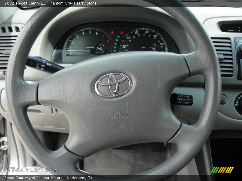 Phantom Gray Pearl / Stone 2002 Toyota Camry LE