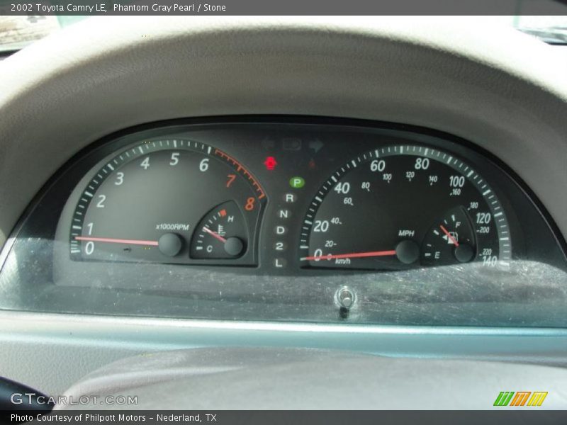 Phantom Gray Pearl / Stone 2002 Toyota Camry LE