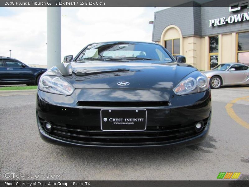 Black Pearl / GS Black Cloth 2008 Hyundai Tiburon GS