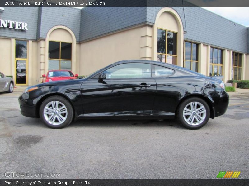 Black Pearl / GS Black Cloth 2008 Hyundai Tiburon GS