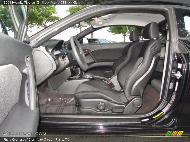 Black Pearl / GS Black Cloth 2008 Hyundai Tiburon GS