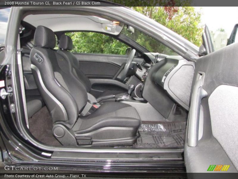 Black Pearl / GS Black Cloth 2008 Hyundai Tiburon GS