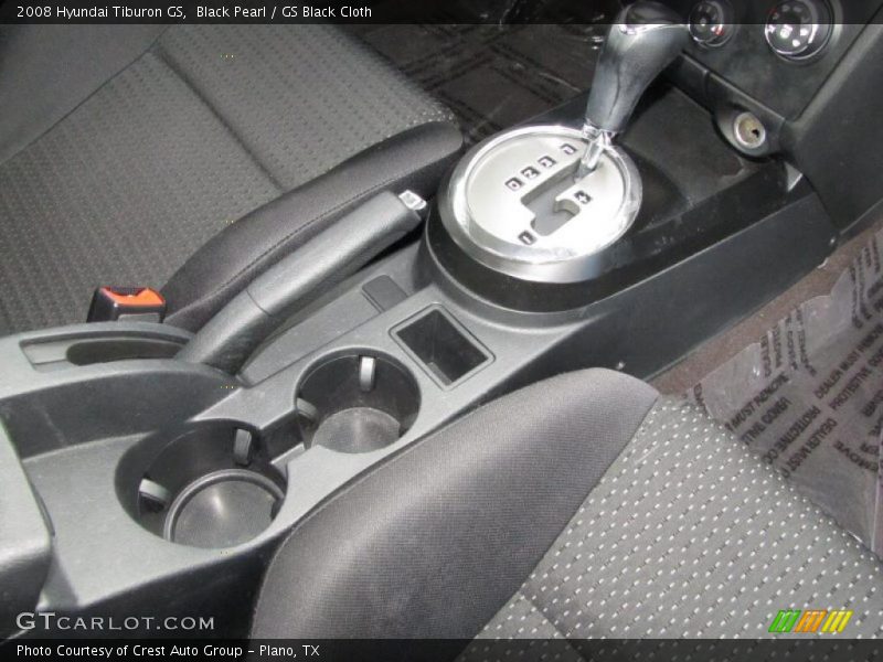 Black Pearl / GS Black Cloth 2008 Hyundai Tiburon GS