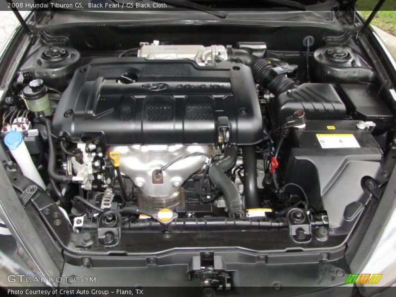 Black Pearl / GS Black Cloth 2008 Hyundai Tiburon GS