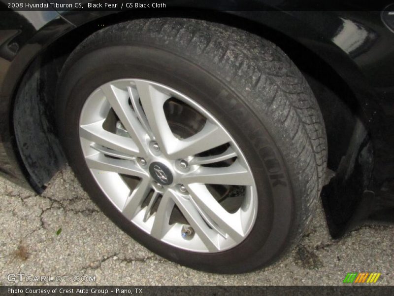 Black Pearl / GS Black Cloth 2008 Hyundai Tiburon GS