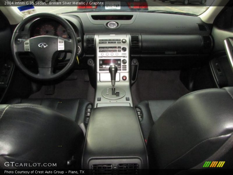 Brilliant Silver Metallic / Graphite 2004 Infiniti G 35 Sedan