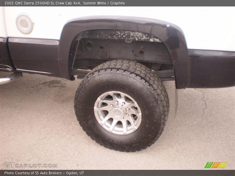 Summit White / Graphite 2002 GMC Sierra 2500HD SL Crew Cab 4x4