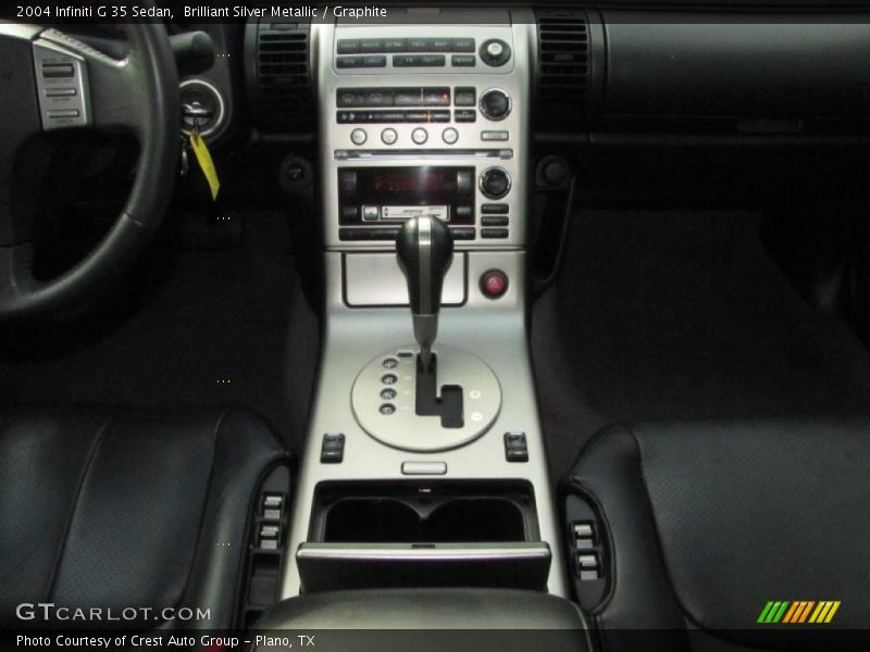 Brilliant Silver Metallic / Graphite 2004 Infiniti G 35 Sedan