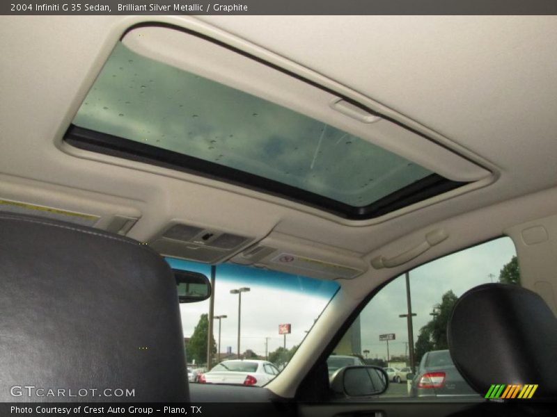 Brilliant Silver Metallic / Graphite 2004 Infiniti G 35 Sedan
