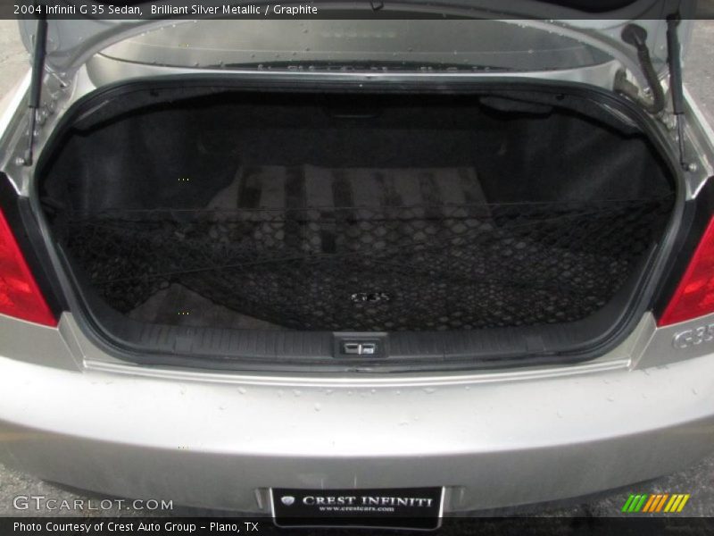 Brilliant Silver Metallic / Graphite 2004 Infiniti G 35 Sedan