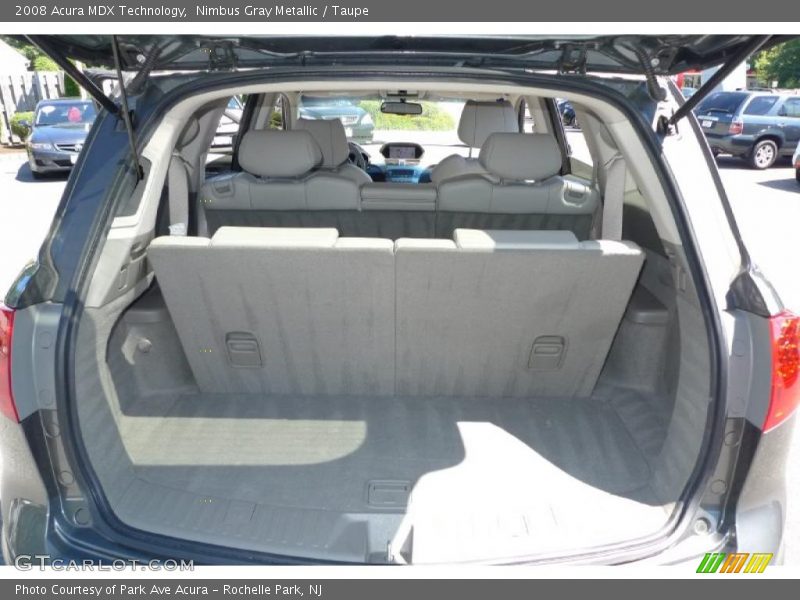 Nimbus Gray Metallic / Taupe 2008 Acura MDX Technology