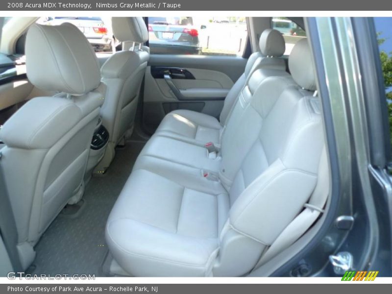 Nimbus Gray Metallic / Taupe 2008 Acura MDX Technology