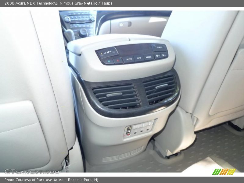 Nimbus Gray Metallic / Taupe 2008 Acura MDX Technology