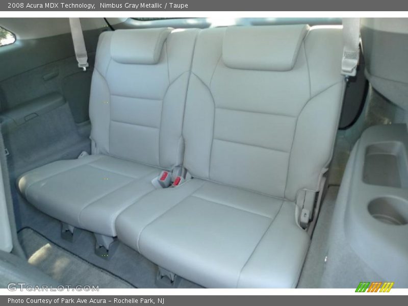 Nimbus Gray Metallic / Taupe 2008 Acura MDX Technology