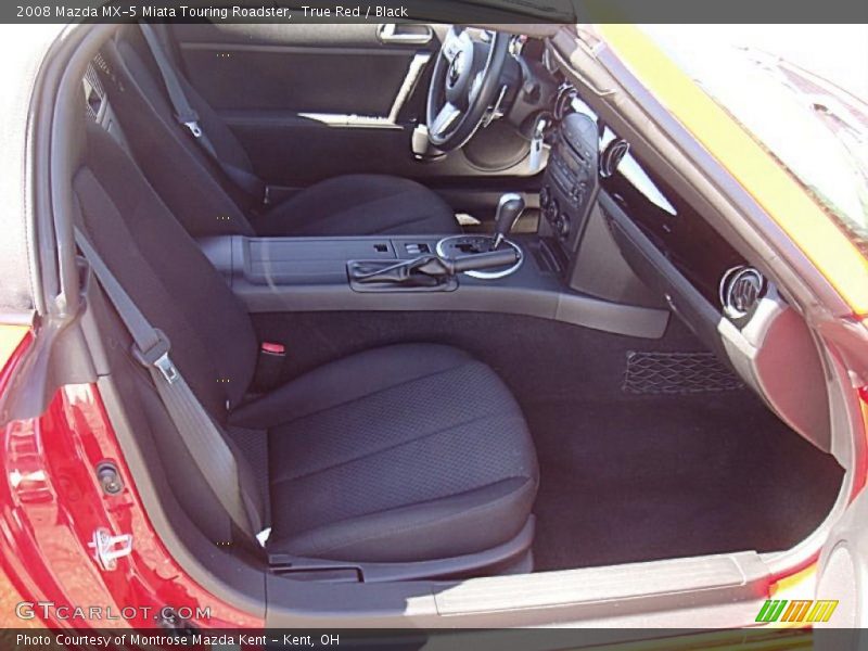 True Red / Black 2008 Mazda MX-5 Miata Touring Roadster