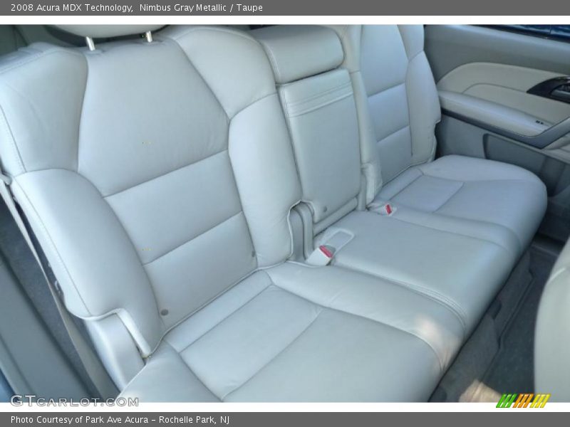 Nimbus Gray Metallic / Taupe 2008 Acura MDX Technology