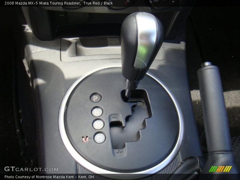 True Red / Black 2008 Mazda MX-5 Miata Touring Roadster