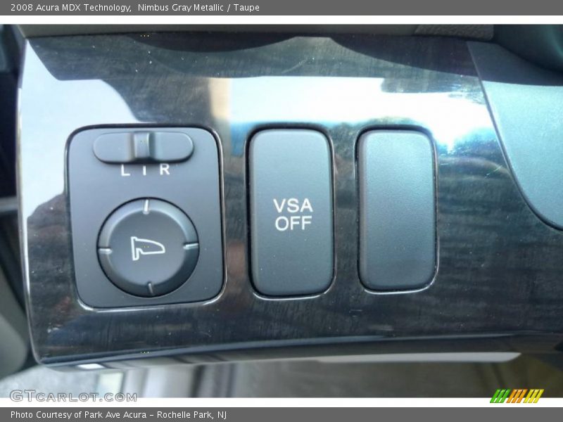 Nimbus Gray Metallic / Taupe 2008 Acura MDX Technology
