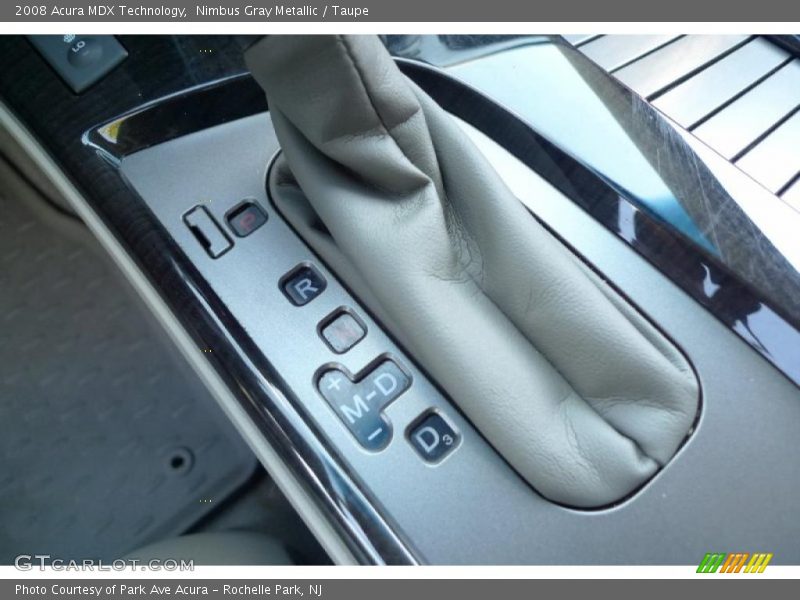 Nimbus Gray Metallic / Taupe 2008 Acura MDX Technology