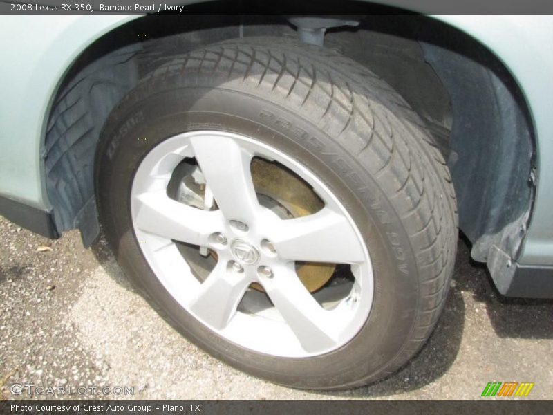 Bamboo Pearl / Ivory 2008 Lexus RX 350