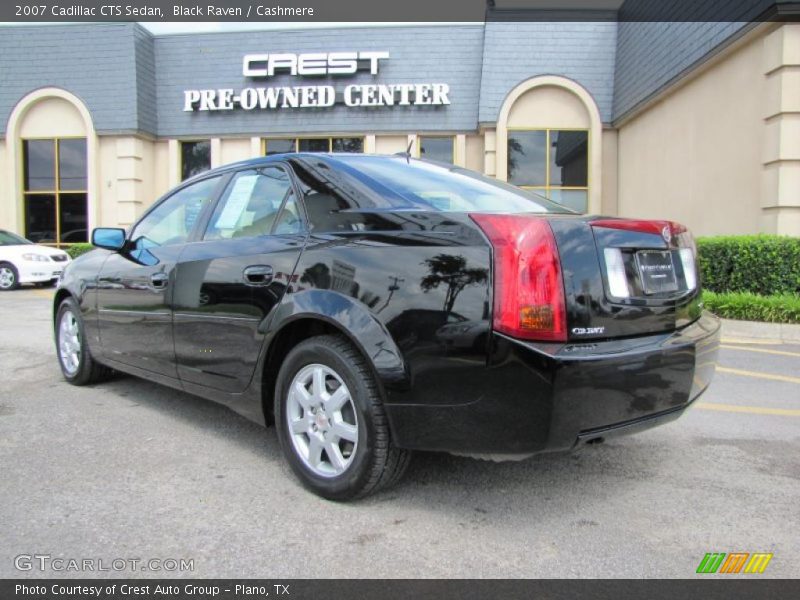 Black Raven / Cashmere 2007 Cadillac CTS Sedan