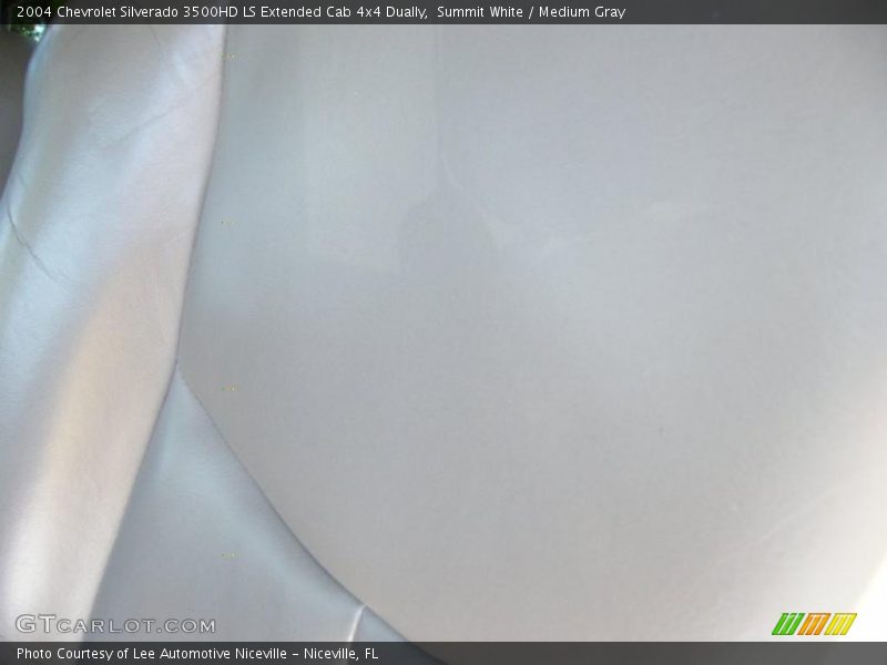 Summit White / Medium Gray 2004 Chevrolet Silverado 3500HD LS Extended Cab 4x4 Dually