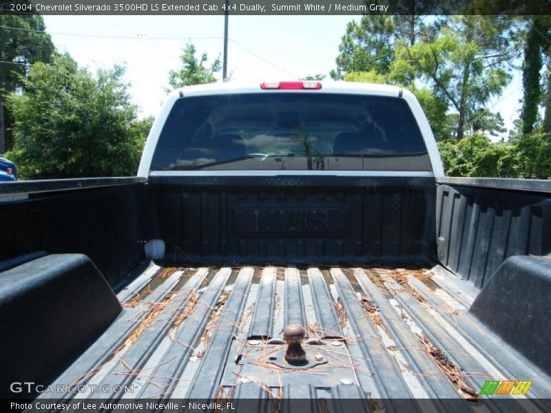 Summit White / Medium Gray 2004 Chevrolet Silverado 3500HD LS Extended Cab 4x4 Dually