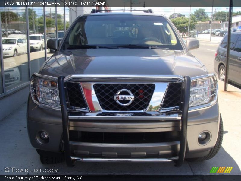 Polished Pewter / Desert 2005 Nissan Pathfinder LE 4x4