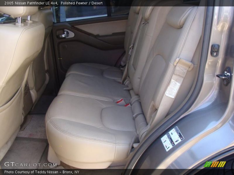 Polished Pewter / Desert 2005 Nissan Pathfinder LE 4x4