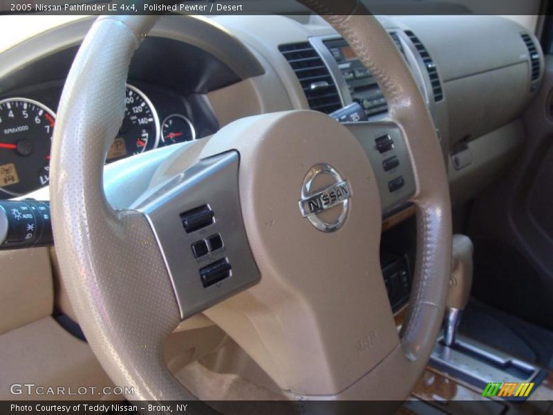 Polished Pewter / Desert 2005 Nissan Pathfinder LE 4x4