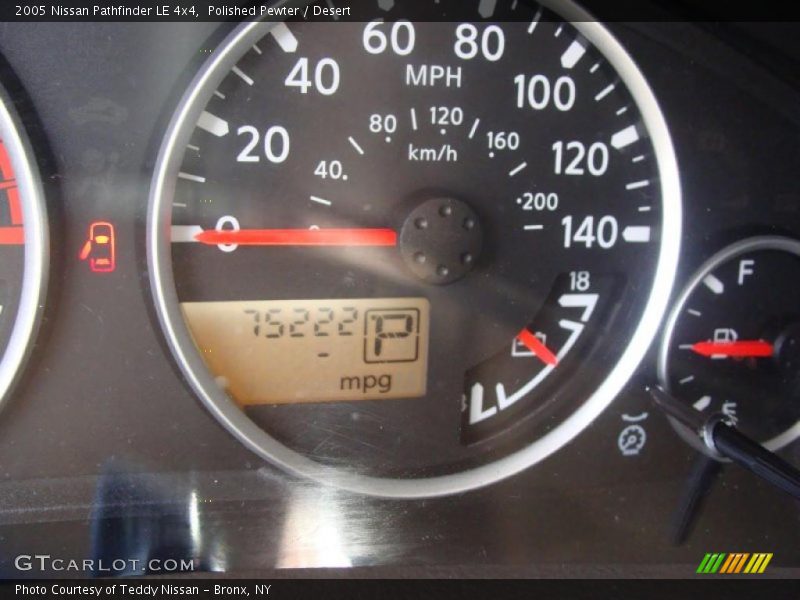 Polished Pewter / Desert 2005 Nissan Pathfinder LE 4x4