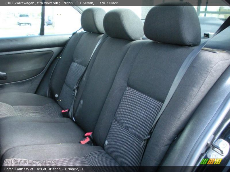 Black / Black 2003 Volkswagen Jetta Wolfsburg Edition 1.8T Sedan