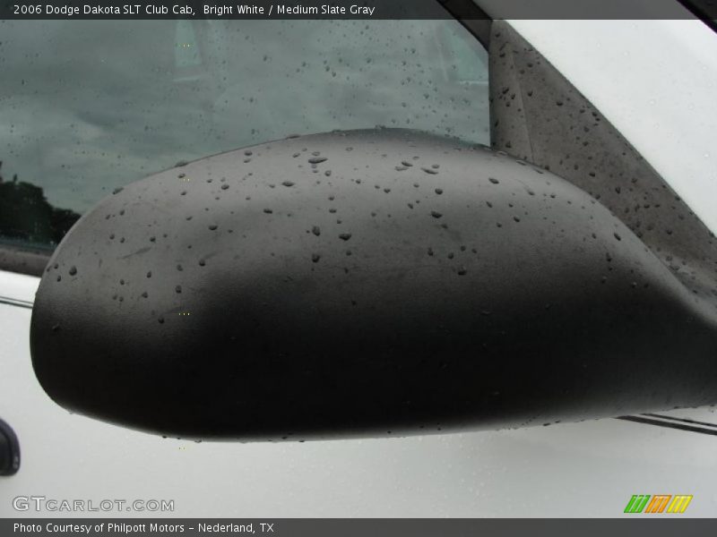 Bright White / Medium Slate Gray 2006 Dodge Dakota SLT Club Cab