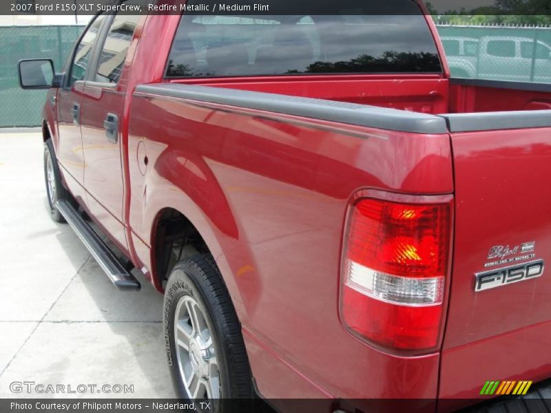 Redfire Metallic / Medium Flint 2007 Ford F150 XLT SuperCrew