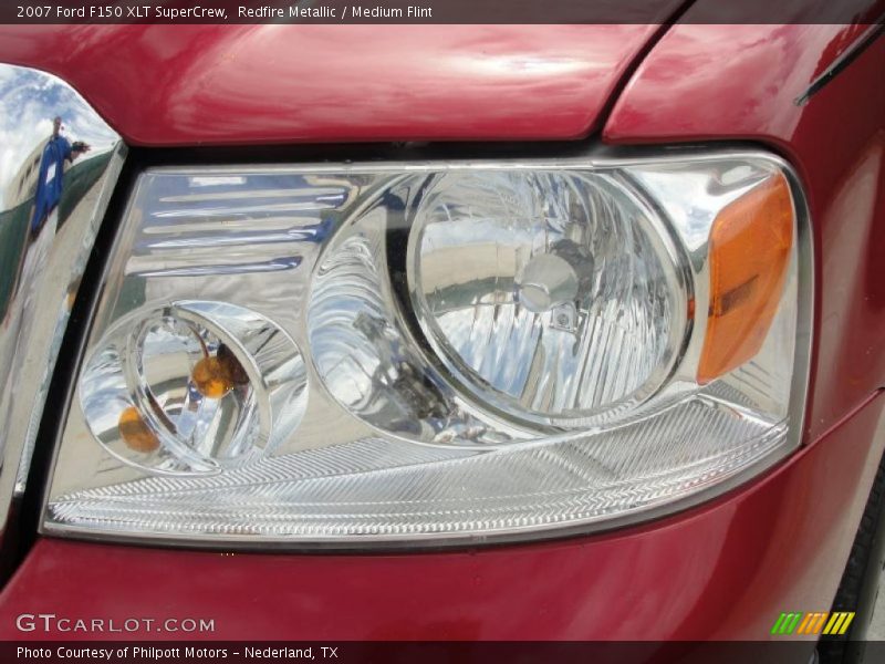 Redfire Metallic / Medium Flint 2007 Ford F150 XLT SuperCrew