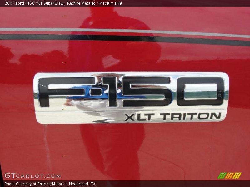 Redfire Metallic / Medium Flint 2007 Ford F150 XLT SuperCrew