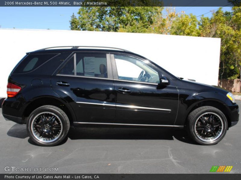 Black / Macadamia 2006 Mercedes-Benz ML 500 4Matic