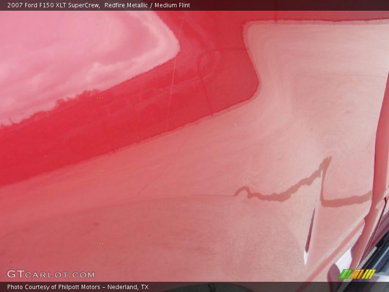 Redfire Metallic / Medium Flint 2007 Ford F150 XLT SuperCrew