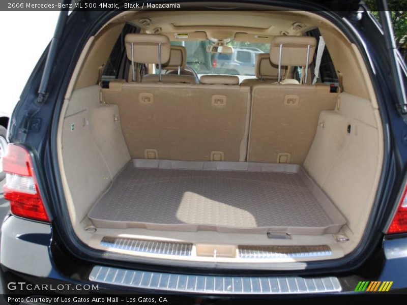 Black / Macadamia 2006 Mercedes-Benz ML 500 4Matic