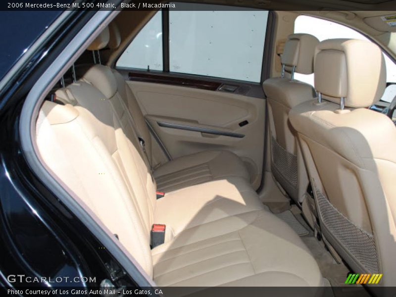 Black / Macadamia 2006 Mercedes-Benz ML 500 4Matic