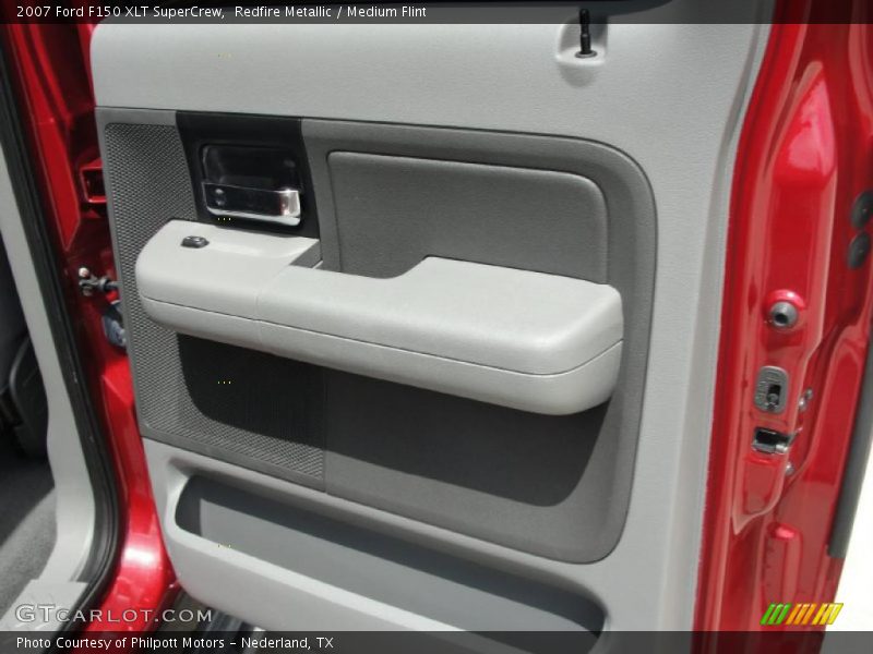 Redfire Metallic / Medium Flint 2007 Ford F150 XLT SuperCrew
