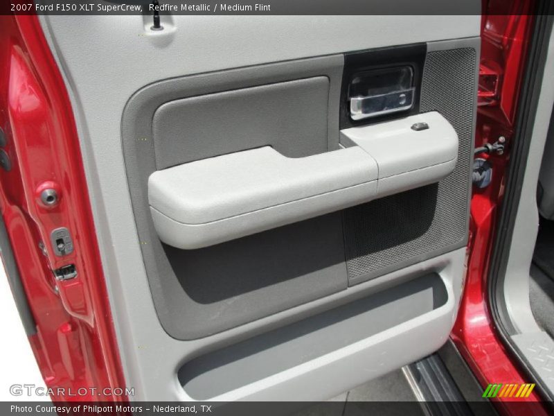 Redfire Metallic / Medium Flint 2007 Ford F150 XLT SuperCrew