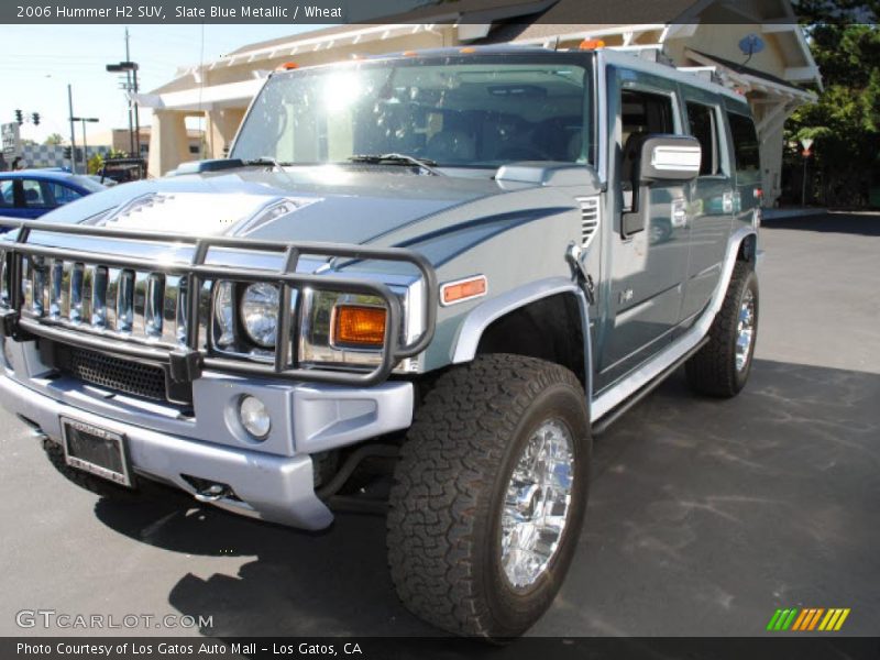 Slate Blue Metallic / Wheat 2006 Hummer H2 SUV