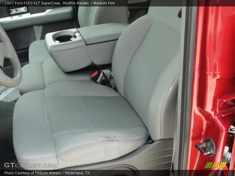 Redfire Metallic / Medium Flint 2007 Ford F150 XLT SuperCrew