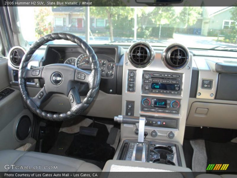 Slate Blue Metallic / Wheat 2006 Hummer H2 SUV