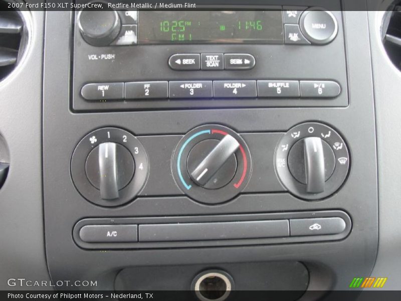 Redfire Metallic / Medium Flint 2007 Ford F150 XLT SuperCrew