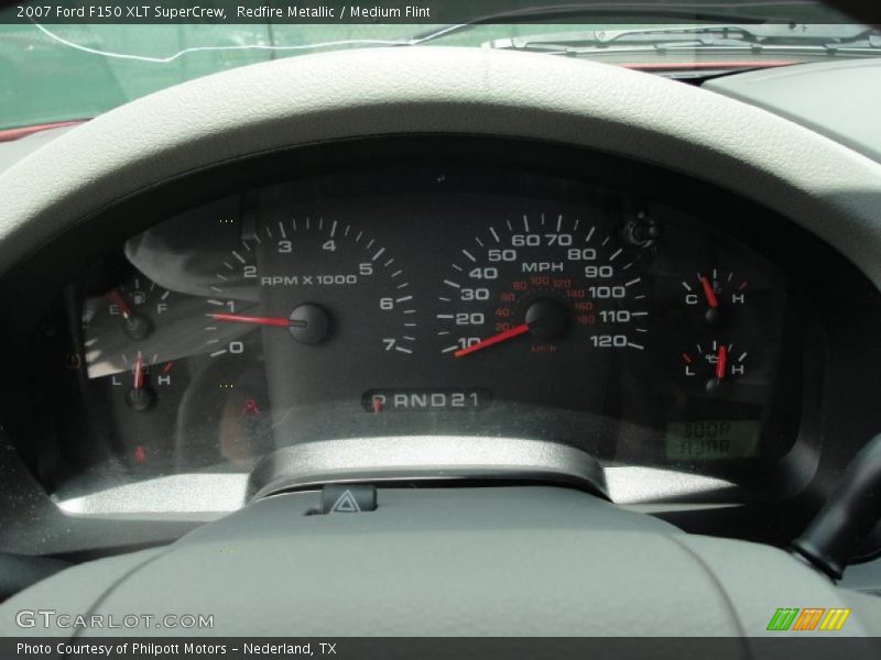 Redfire Metallic / Medium Flint 2007 Ford F150 XLT SuperCrew