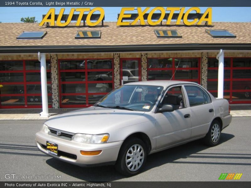 Light Beige Metallic / Gray 1994 Toyota Corolla