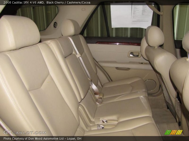 Black Cherry / Cashmere/Cocoa 2008 Cadillac SRX 4 V6 AWD