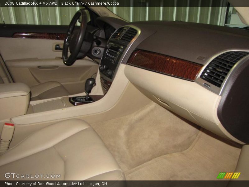 Black Cherry / Cashmere/Cocoa 2008 Cadillac SRX 4 V6 AWD